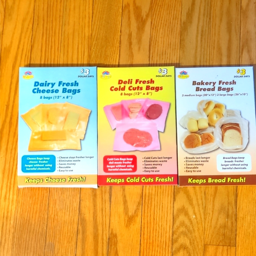 Brand new - keep food fresh bags